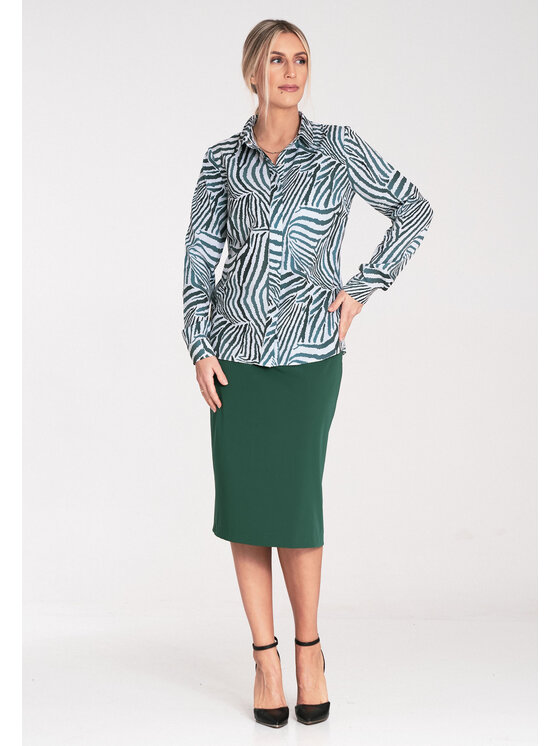 FIGL FIGL Koszula M1068 Kolorowy Regular Fit
