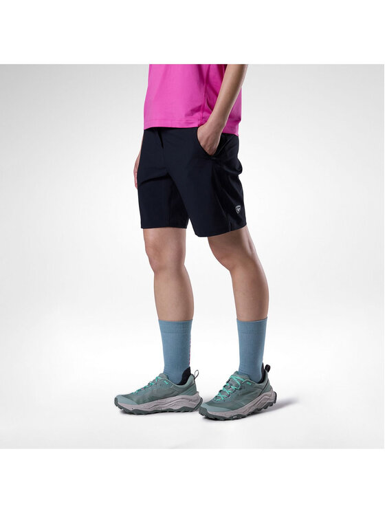 Rossignol Rossignol Szorty sportowe W Stretch Chino Short 7' Czarny Regular Fit