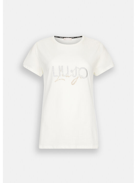 Liu Jo Liu Jo T-shirt TF5287JS923M9844 Bianco Regular Fit