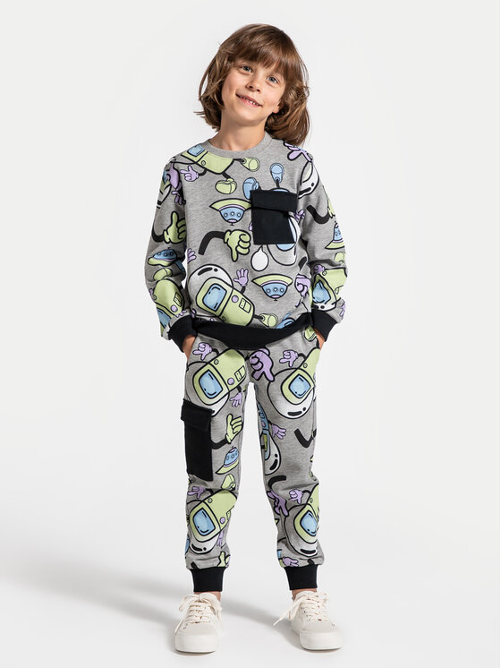 Coccodrillo Coccodrillo Спортивні штани ZC4120105WBK Сірий Regular Fit