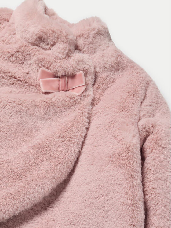 Mayoral Mayoral Pelzmantel 2477 Rosa Regular Fit