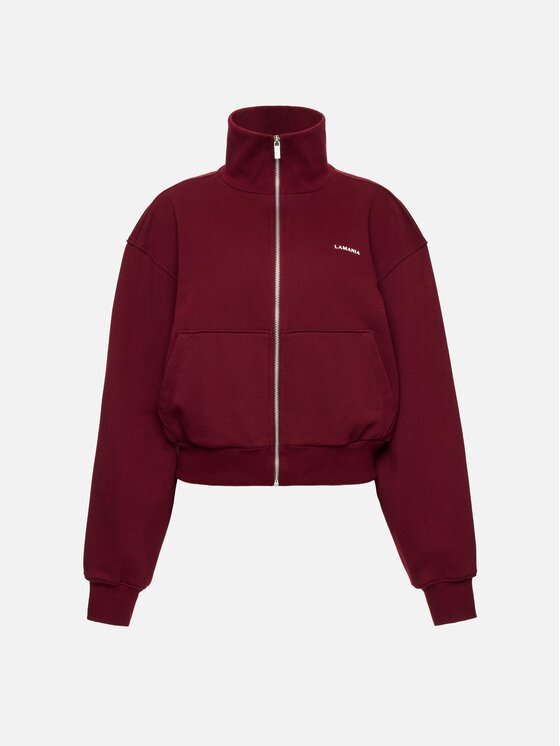 La Mania La Mania Mikina PIN Bordó Basic Fit