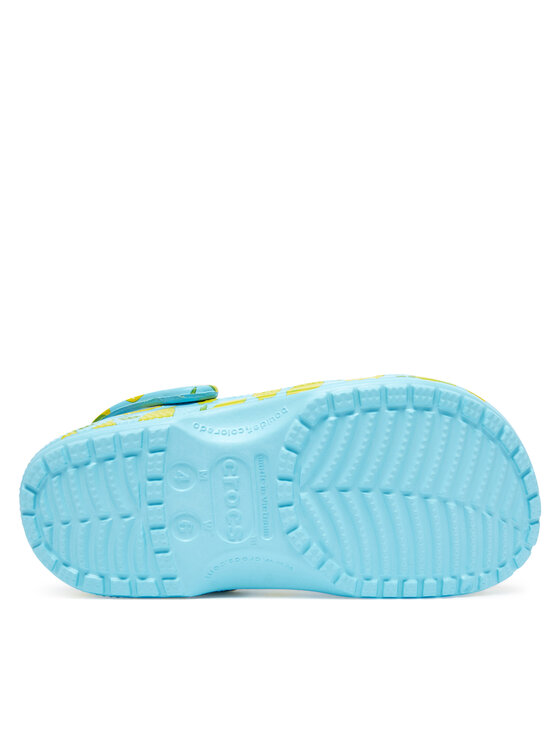 Crocs Crocs Klapki Classic Fresh Fruits Clog 211008 Niebieski