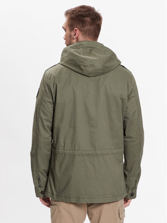 Aeronautica Militare Aeronautica Militare Giacca di transizione 231AB2063CT3013 Verde Regular Fit