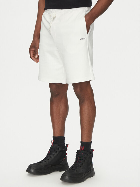 HUGO HUGO Pantaloni scurți sport Dayono 50530696 Bej Relaxed Fit