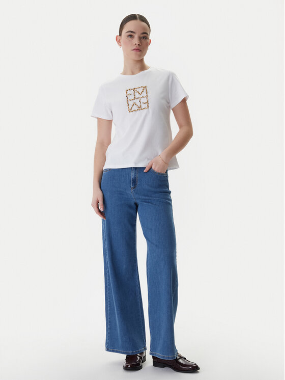 Marella Marella Džinsai Disco 2615181111 Mėlyna Wide Leg