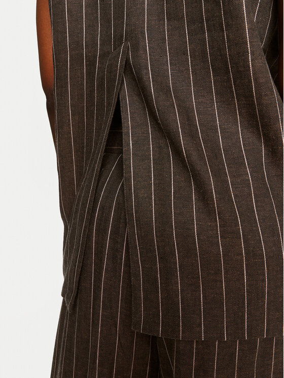 DAY BIRGER ÉT MIKKELSEN DAY BIRGER ÉT MIKKELSEN Kamizelka Enid DAY65243328 Brązowy Regular Fit