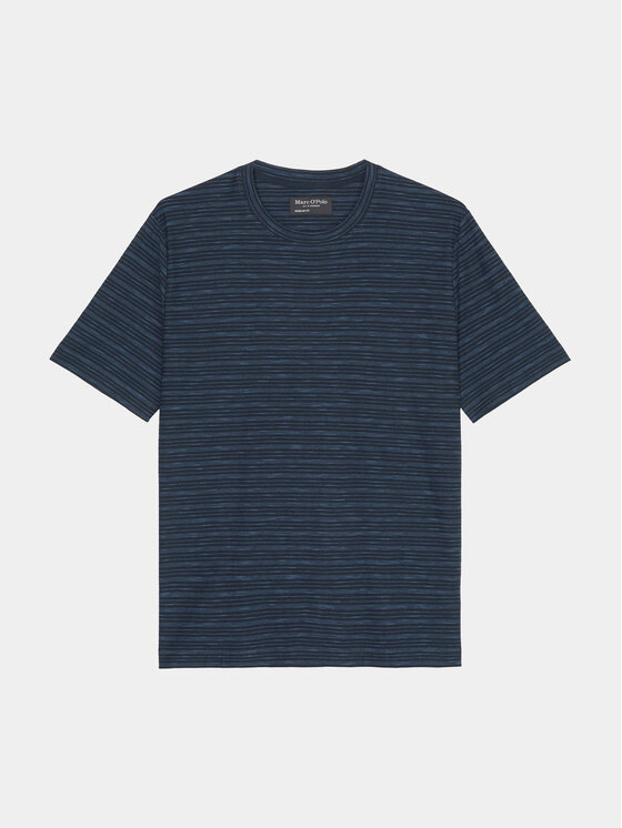 Marc O'Polo Marc O'Polo Marškinėliai M22 2186 51040 Tamsiai mėlyna Regular Fit