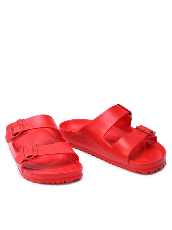 Birkenstock Birkenstock Pantoletten Arizona Eva 1017997 Rot