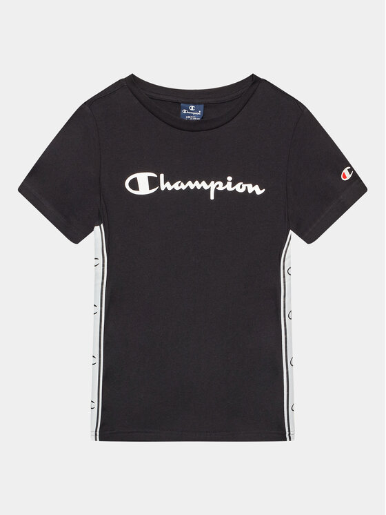 Champion T-krekls 306329 Melns Regular Fit