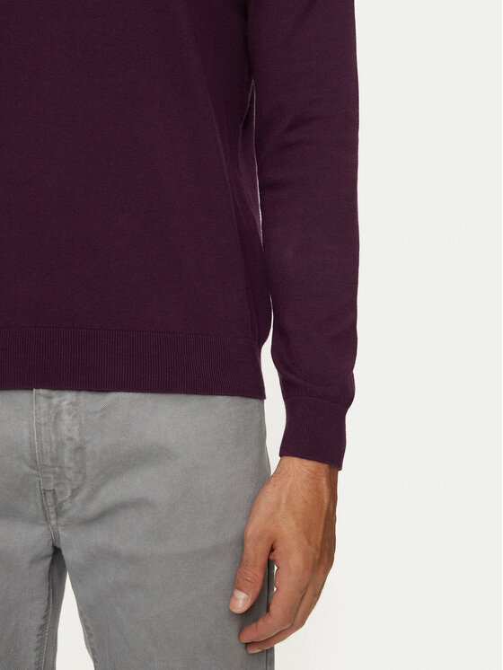United Colors Of Benetton United Colors Of Benetton Golf 10CVU2519 Vijolična Regular Fit