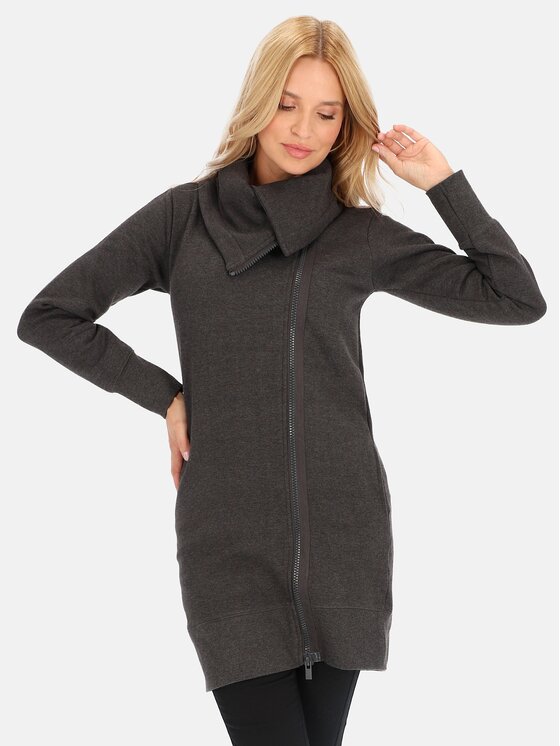 Perso Perso Kurtka damska BLH61ANELAF Szary Regular Fit