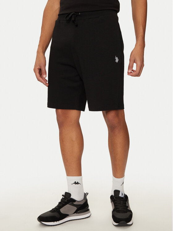 U.S. Polo Assn. Pantaloncini sportivi MUP3354 Nero Regular Fit, taglia : S
