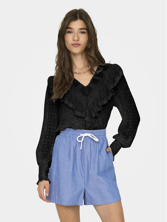 ONLY ONLY Halenka Eleanor 15324229 Černá Regular Fit