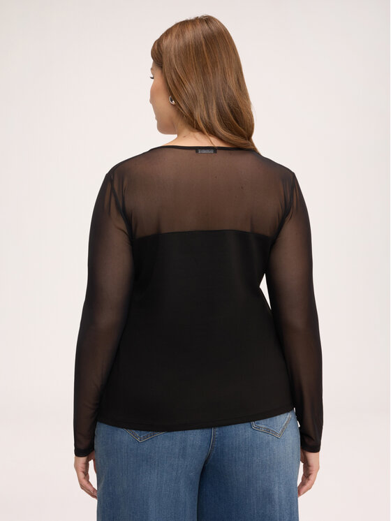 Fiorella Rubino Fiorella Rubino T-shirt G00TL009625N033 Nero Regular Fit