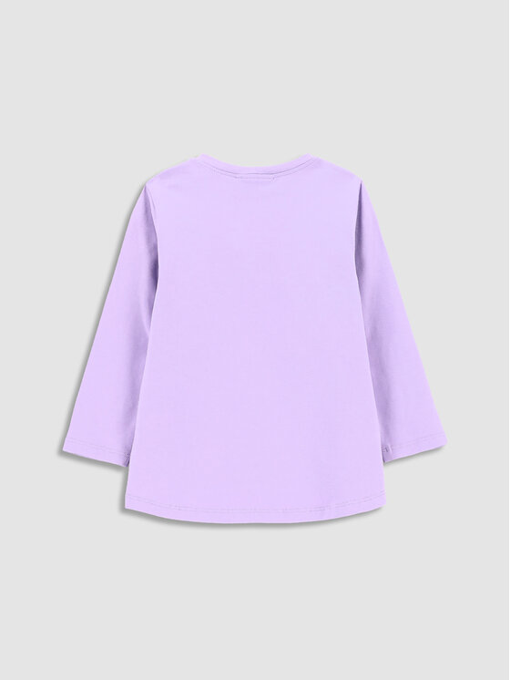 Coccodrillo Coccodrillo Majica WC3143101RPN Ljubičasta Regular Fit