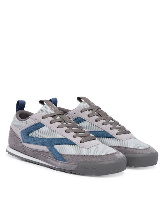 Calvin Klein Calvin Klein Superge Low Pro Runner Mix Mat HM0HM02208 Siva
