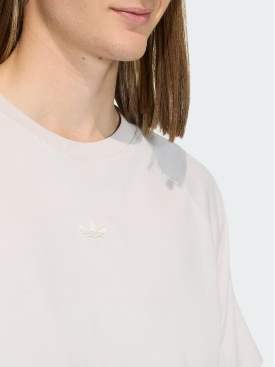 adidas adidas T-Shirt Premium Essentials Tee Biały Loose Fit