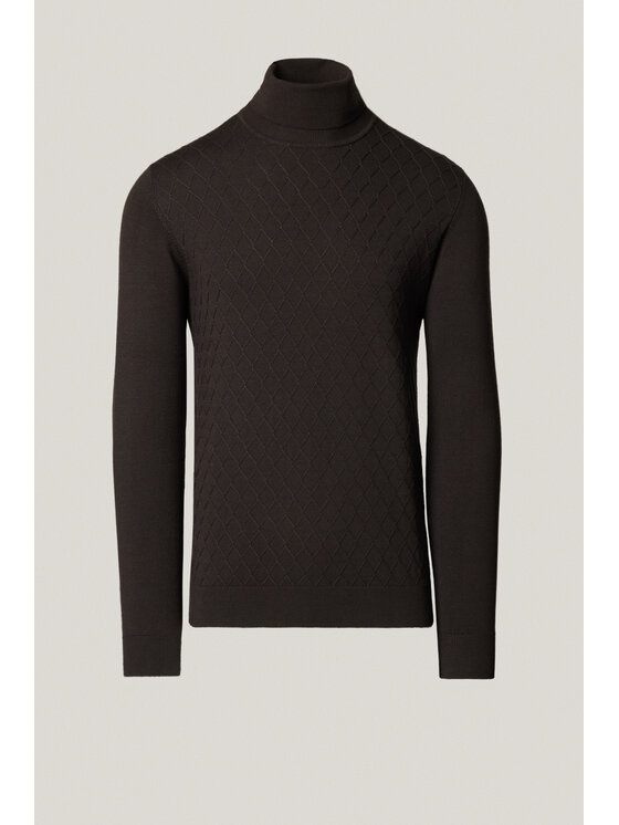 Próchnik Próchnik Sweter PM8 SW073225000129 Brązowy Regular Fit