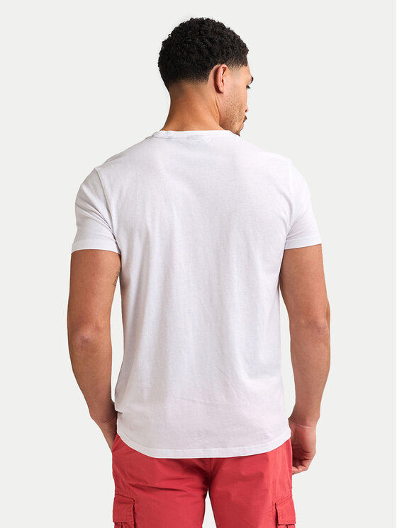 Petrol Industries Petrol Industries T-Shirt M-1050-TSR671 Bílá Regular Fit