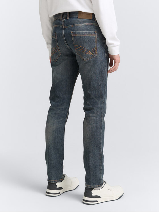 Tom Tailor Tom Tailor Jeansy MARVIN Niebieski Straight Fit