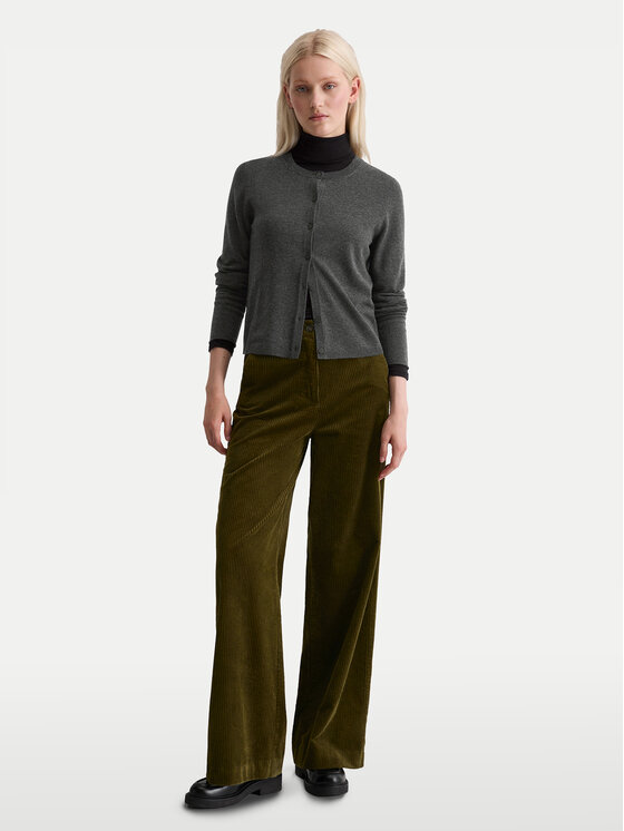 Marc O'Polo Marc O'Polo Kardigán 509 5118 61085 Szürke Slim Fit