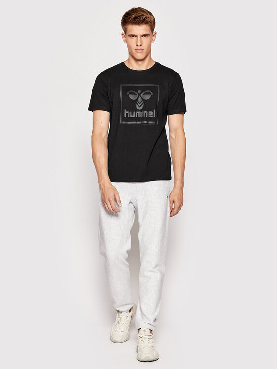 Hummel T-Shirt Isam 2.0 214331 Fit Regular Schwarz