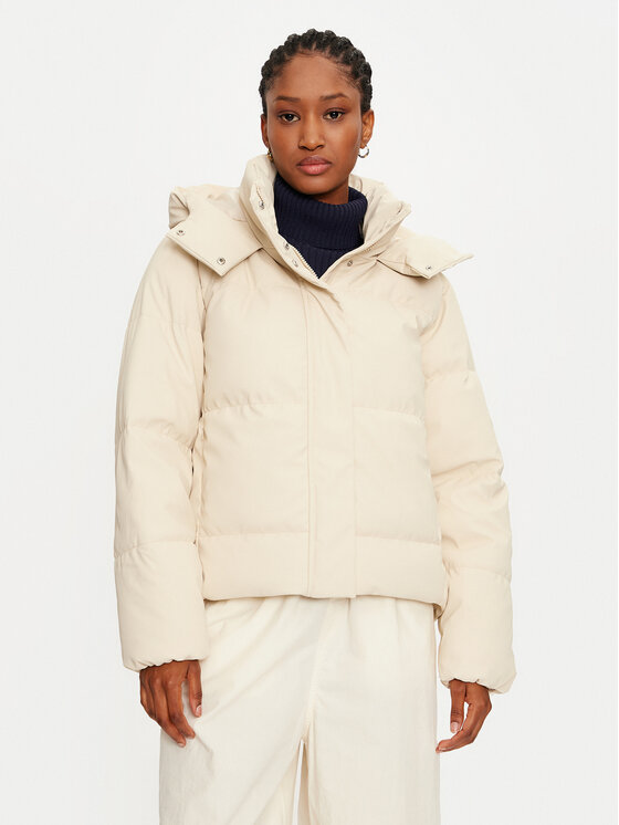 Vero Moda Vero Moda Zimní bunda Greta Kylie 10311315 Béžová Regular Fit