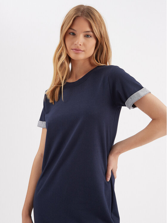 JDY JDY Každodenní šaty Ivy 15174793 Modrá Regular Fit