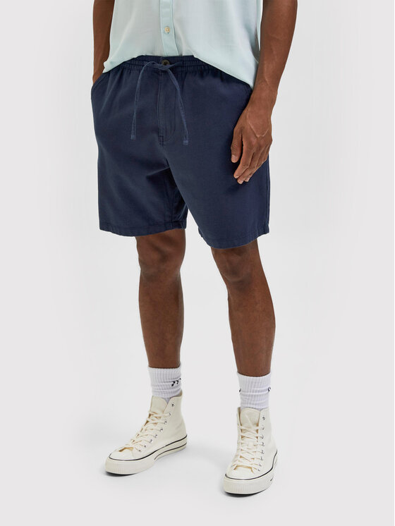 Selected Homme Bavlnené šortky Newton 16083582 Tmavomodrá Comfortable Fit
