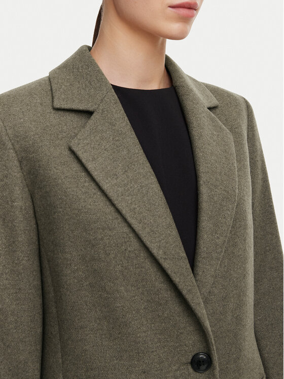 HUGO HUGO Płaszcz wełniany Mojeni 50569838 Brązowy Relaxed Fit