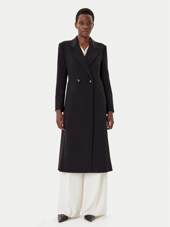 French Connection French Connection Cappotto di transizione 70ZAA Nero Regular Fit