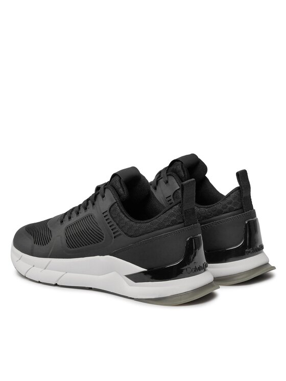 Calvin Klein Calvin Klein Laisvalaikio batai Lace Up Runner - Caged HW0HW01996 Juoda