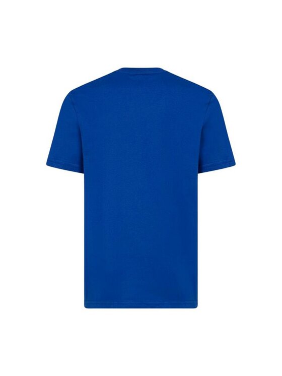 Oakley Oakley T-Shirt FOA404011 Niebieski Regular Fit