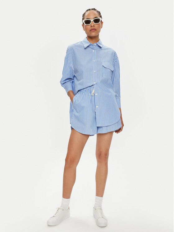 ViCOLO ViCOLO Marškiniai TB2750 Mėlyna Oversize