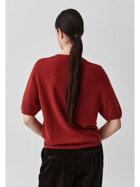 TATUUM TATUUM Sweter SEMITRI Czerwony Classic Fit