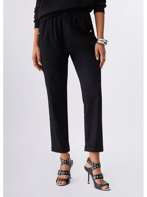 Liu Jo Liu Jo Pantaloni di tessuto TA6255TS92222222 Nero Regular Fit