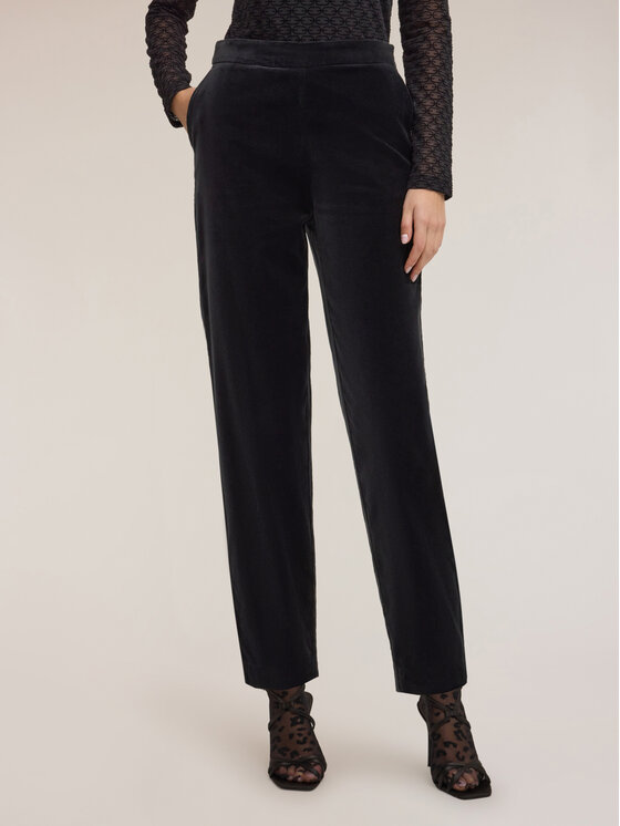 Motivi Motivi Pantaloni di tessuto P006Q004308N033 Nero Regular Fit