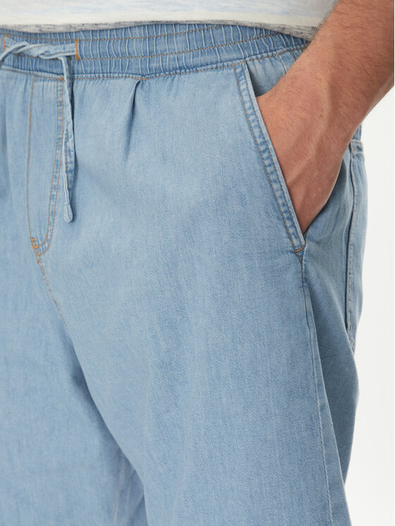 Jack&Jones Jack&Jones Džínsové šortky Tony 12270251 Modrá Relaxed Fit
