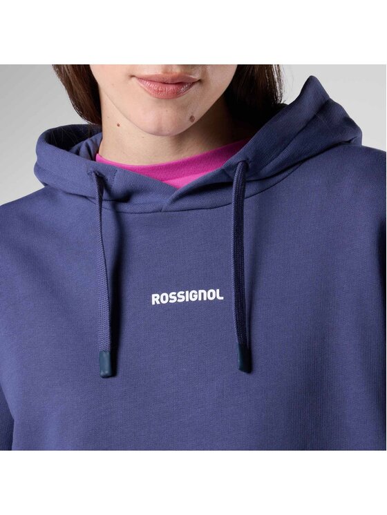 Rossignol Rossignol Bluza W Waterfall H Niebieski Relaxed Fit