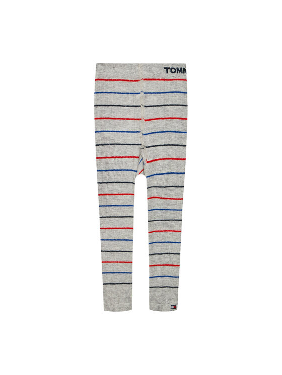 Tommy Hilfiger Legingi 701218360 Pelēks Slim Fit