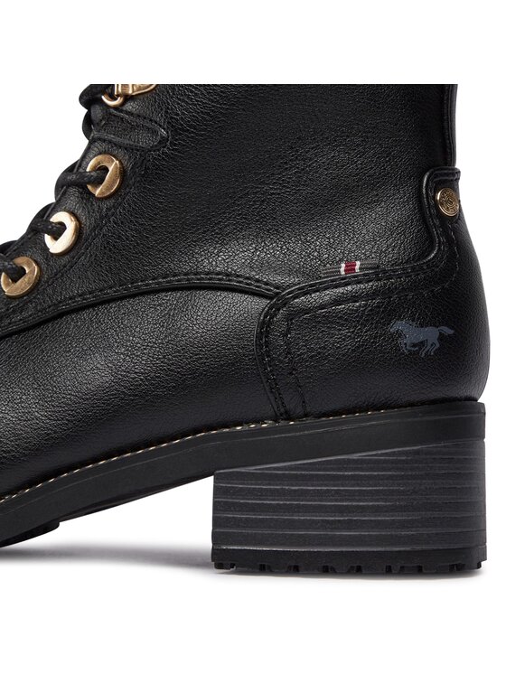 Mustang Mustang Stiefeletten 1402501 Schwarz