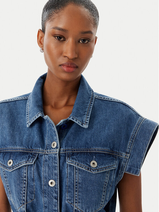 Karl Lagerfeld Jeans Karl Lagerfeld Jeans Jeans haljina B2W13054 Plava Regular Fit