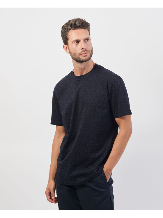Armani Exchange Armani Exchange T-shirt 6DZTJA-ZJH4Z Blu Regular Fit