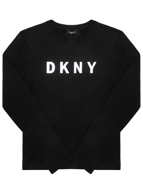 DKNY DKNY Chemisier D35Q78 D Noir Regular Fit