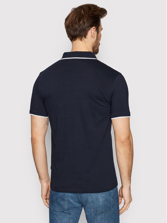 BOSS Boss Polo Passertip 50472665 Tamnoplava Slim Fit