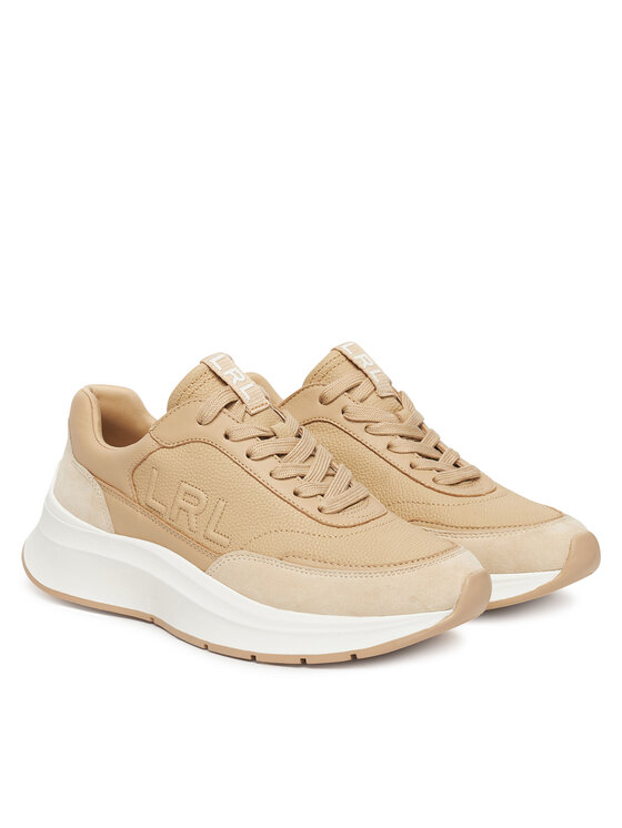 LAUREN RALPH LAUREN LAUREN RALPH LAUREN Sneakersy 802974376001 Beżowy
