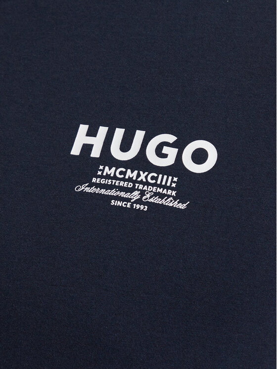 HUGO HUGO T-Shirt Nesptee 50572740 Granatowy Regular Fit