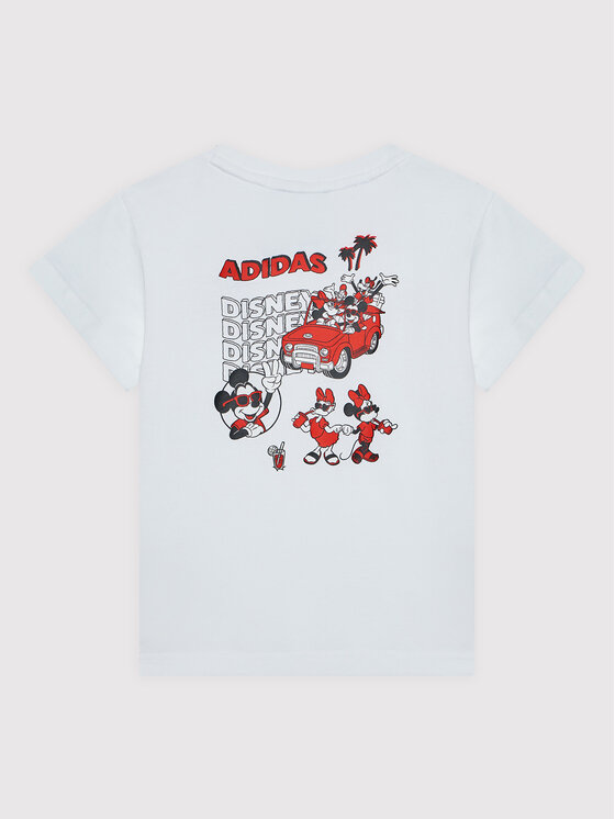 adidas adidas Футболка Disney Mickey And Friends HC1912 Білий Regular Fit
