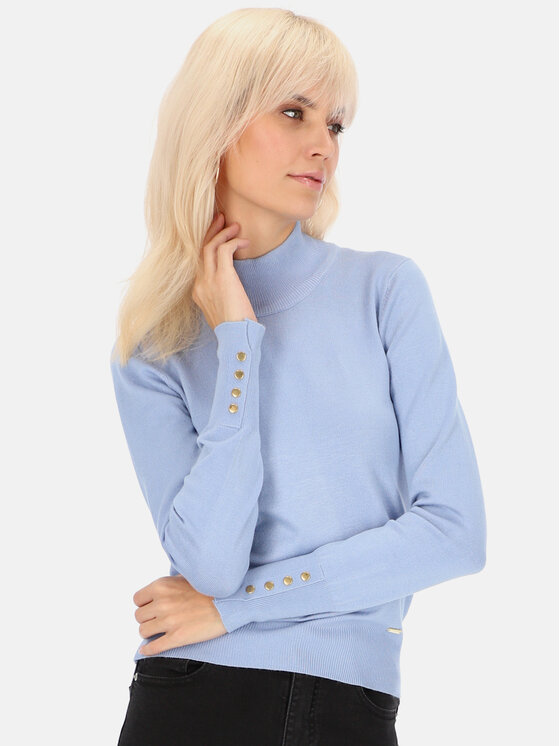 L’AF L’AF Sweter Beri Niebieski Regular Fit